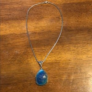 Israeli signed pendant necklace